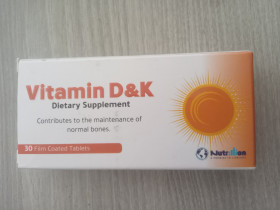 VITAMIN D AND K  30 TABS